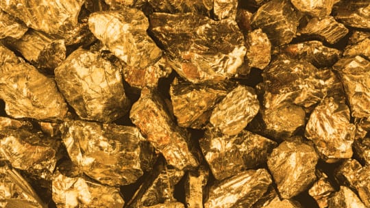 goldmine, gold pieces