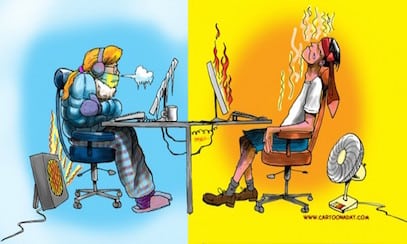 Infographic: Is Your Office Too Hot or Too Cold?