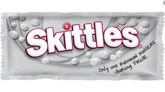 skittles rainbow pride campaign