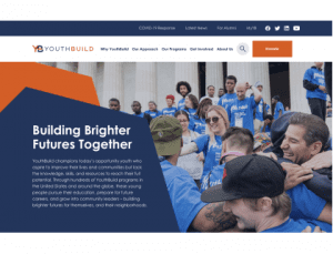 YouthBuild Website Redesign
