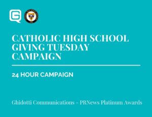 Catholic High School for Boys Giving Tuesday