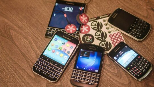 Old BlackBerry phones have a surprising number of fans