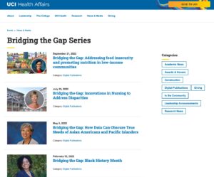 Bridging The Gap Health Equity Series
