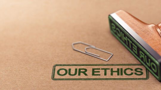"our ethics" stamp