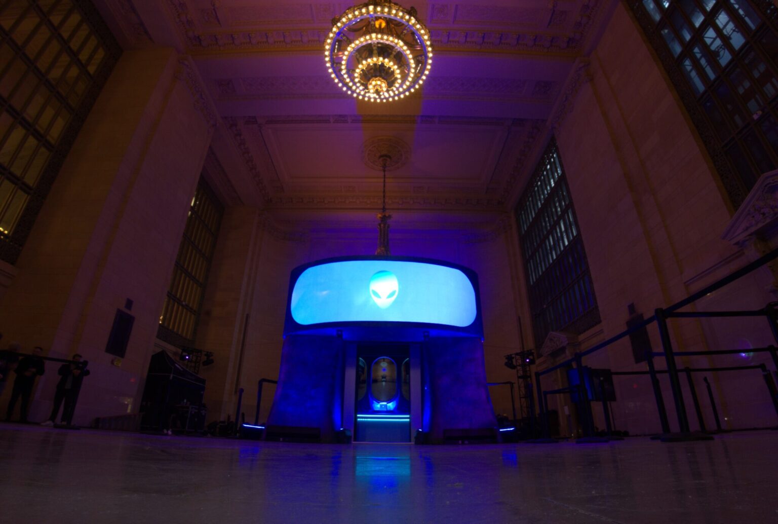 alienware and twitch The Artifact exhibit at Grand Central Station in New York City